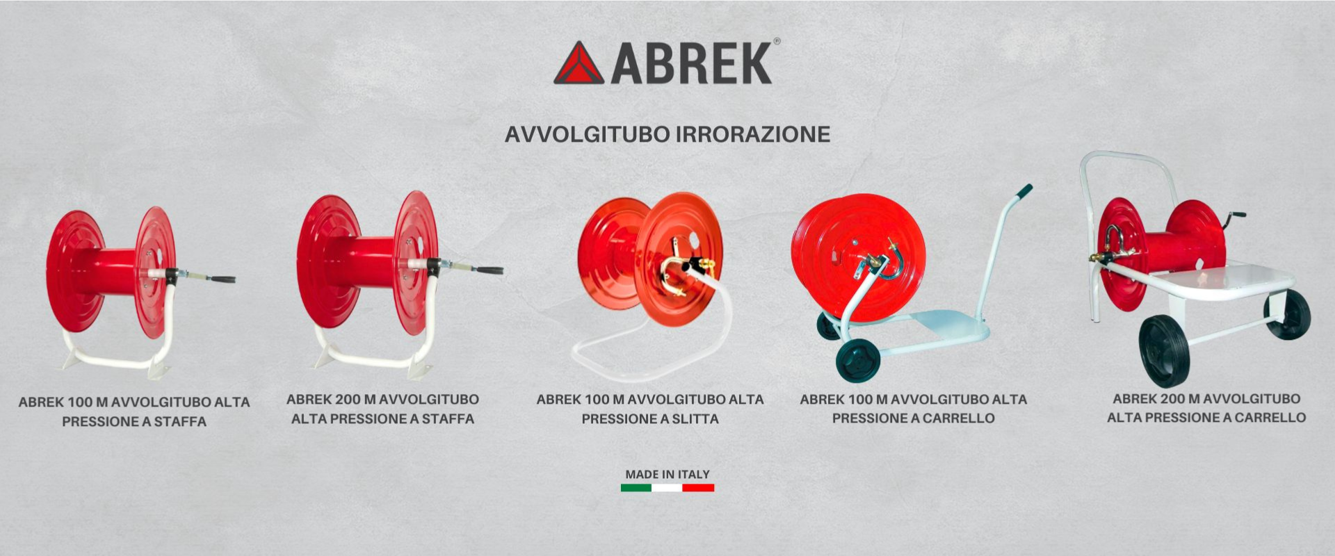 ABREK AVVOLGITUBO IRRORAZIONE